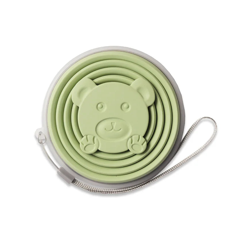 Opvouwbare Silicone Drinkbeker (4-Pack)