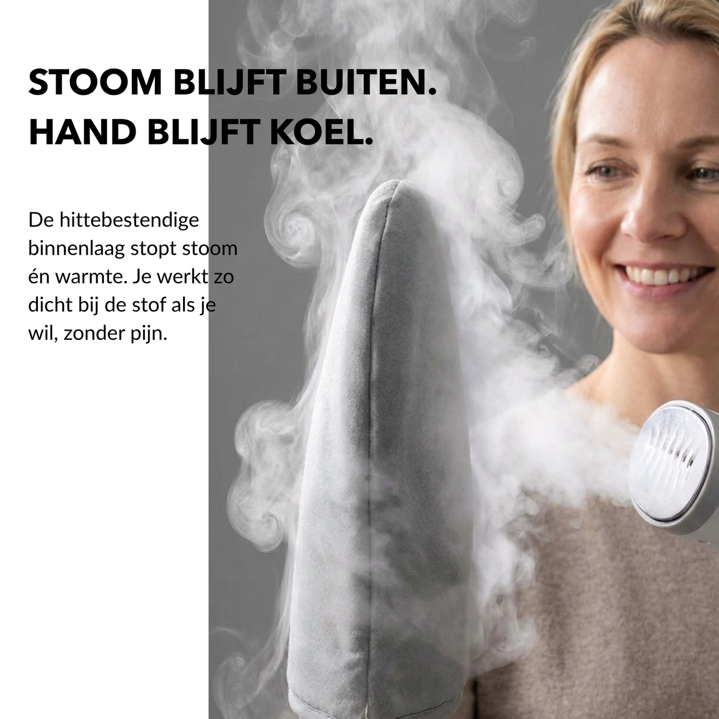 Strijkhandschoen - Kleding kreukvrij in de helft van de tijd
