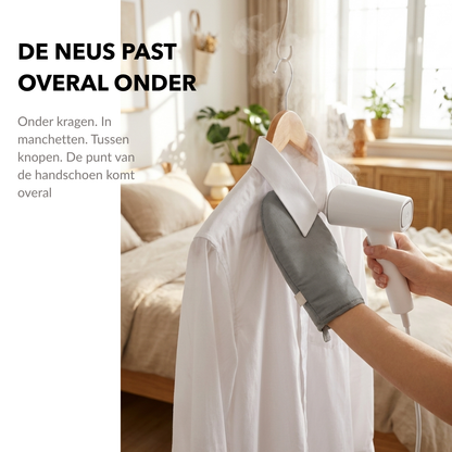 Strijkhandschoen - Kleding kreukvrij in de helft van de tijd