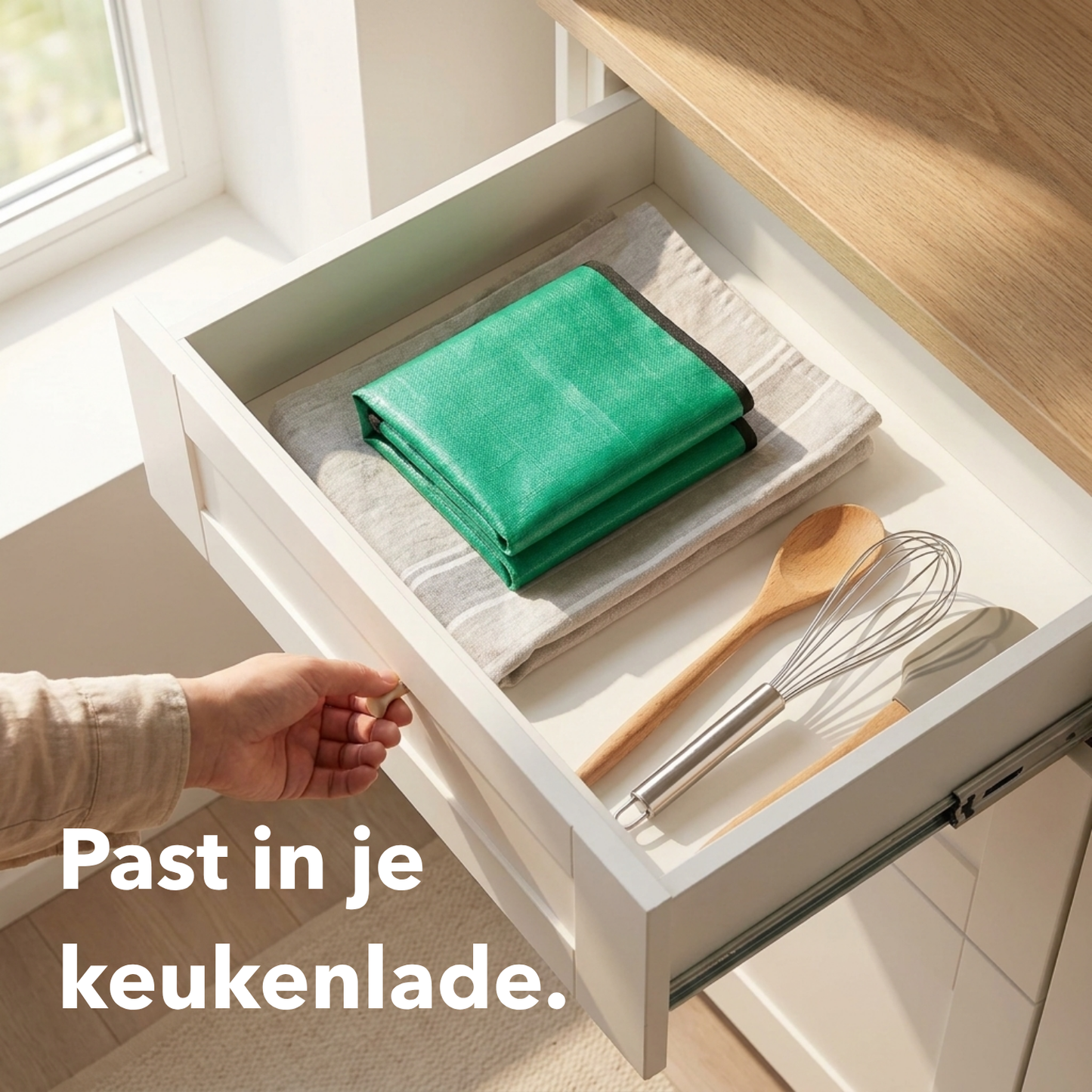 Tuinier Mat Pro - Vangt alles op tijdens het verpotten