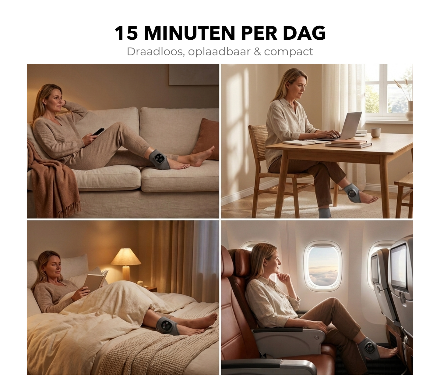 Detox Massager Pro - Haalt vocht en zwaarte uit je benen