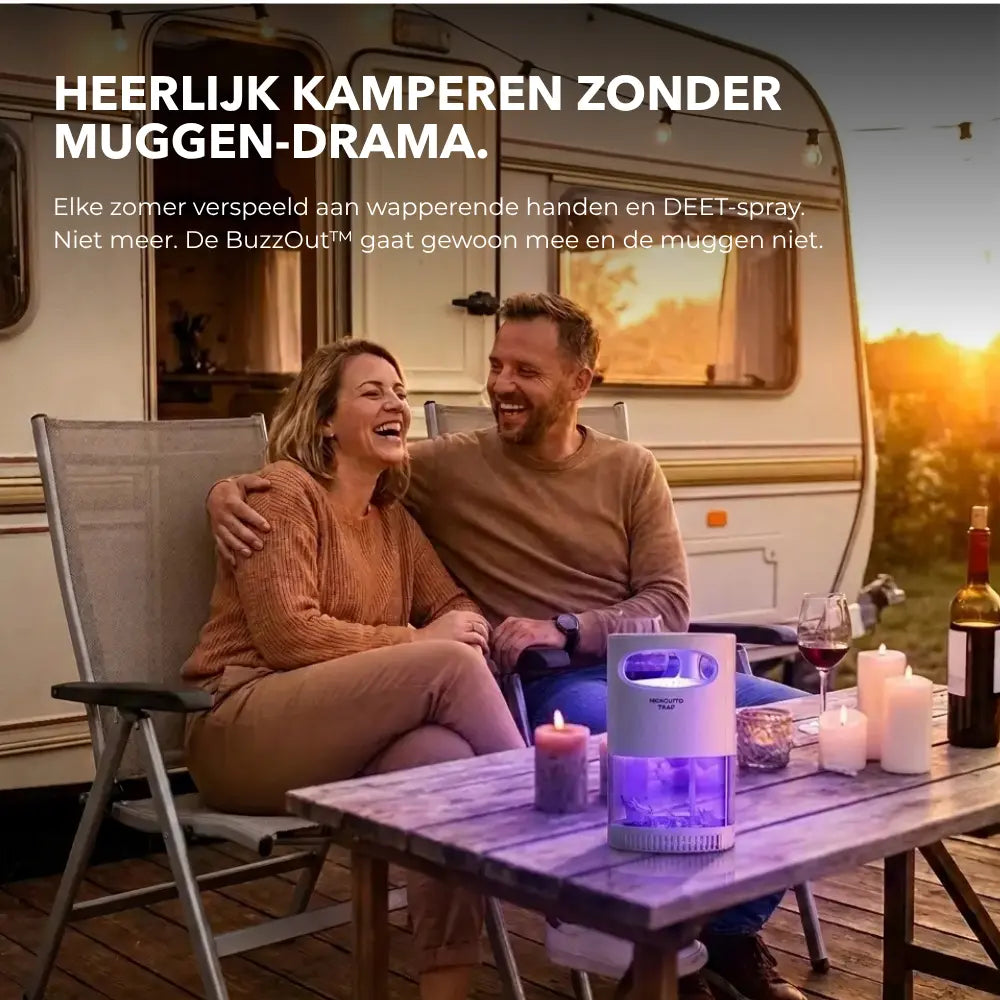 BuzzOut™ -  Stille Muggenverdelger