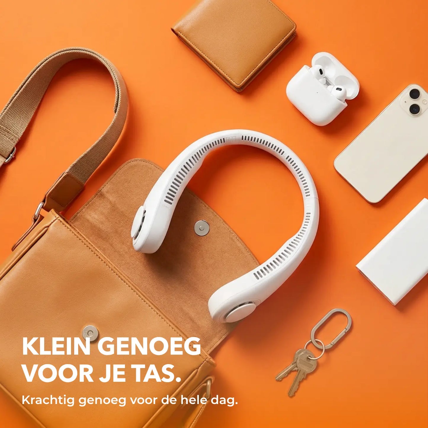 ColdBreeze Pro™ - De draagbare nekventilator die je de hele dag koel houdt