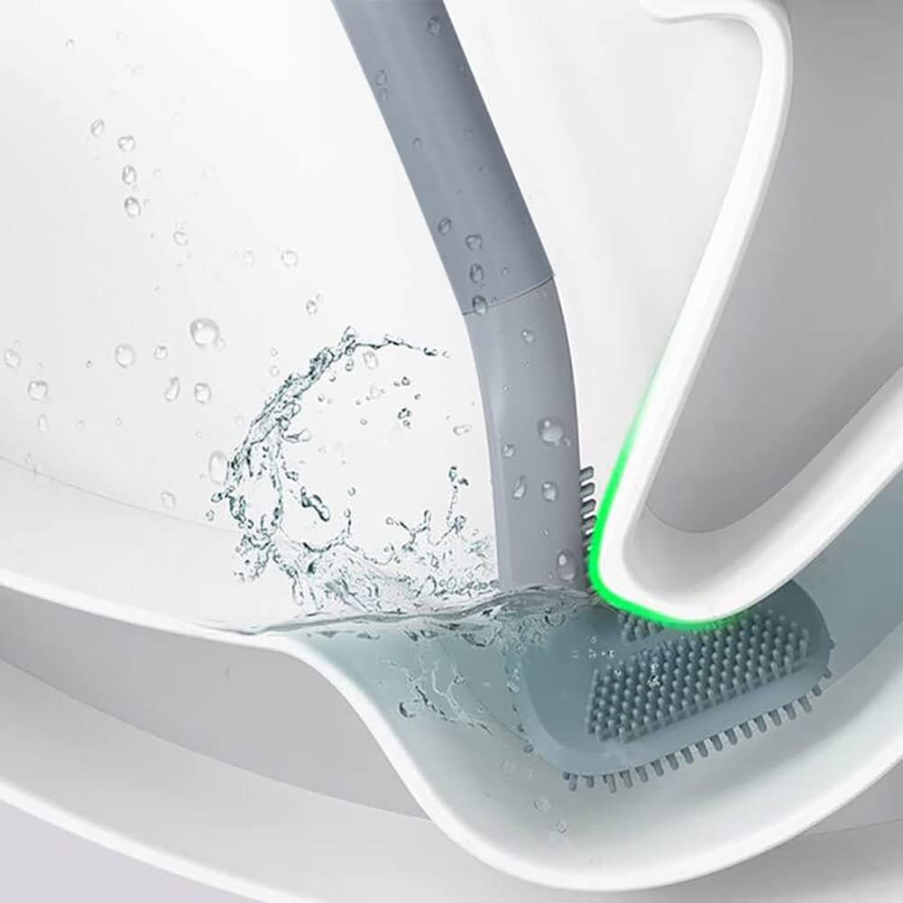 FlexClean - Flexibele Toiletborstel Met Houder