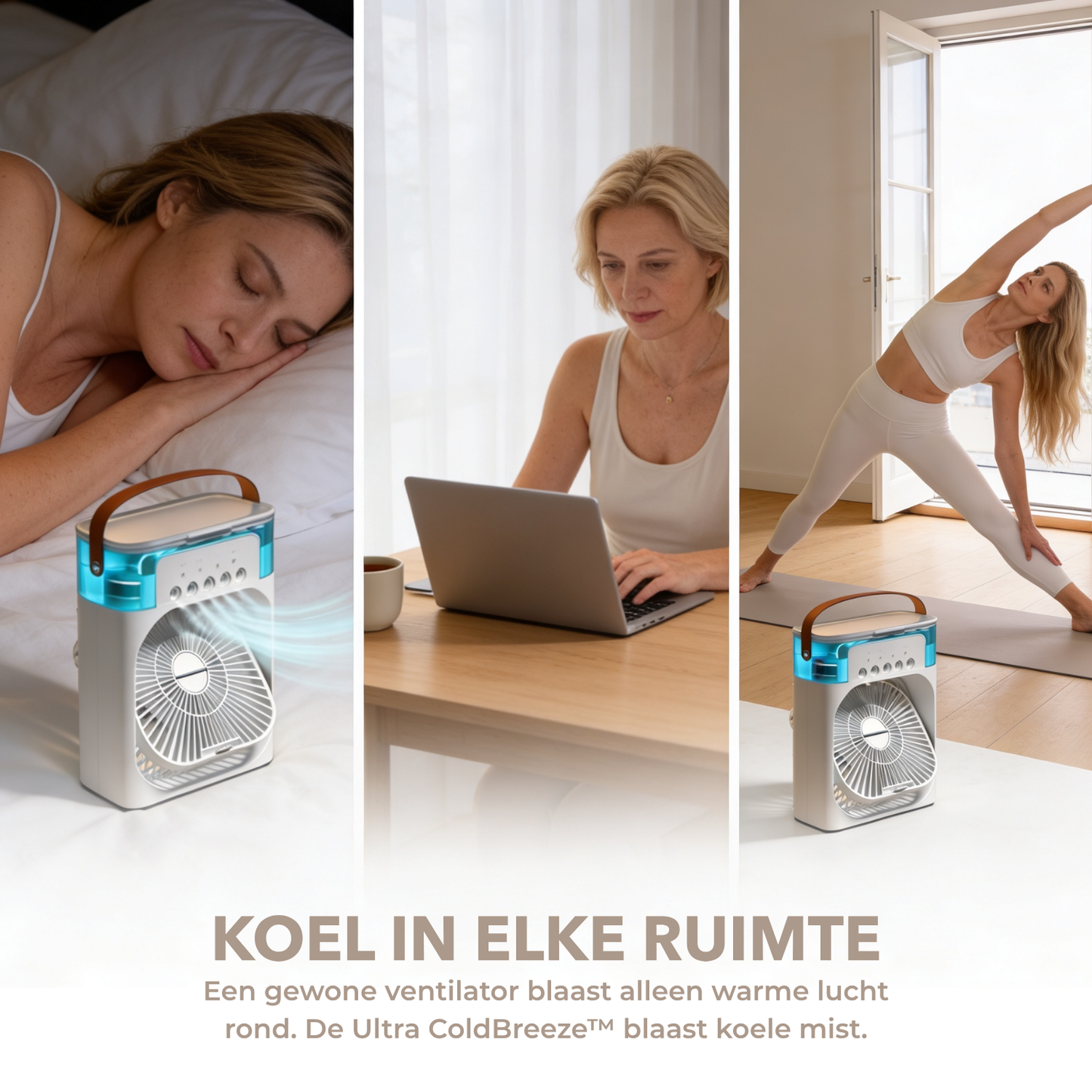 Ultra ColdBreeze™ -  Draagbare Mist-ventilator