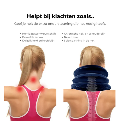 Anti-nekpijn kussen - Verlicht nekpijn en stijve schouders