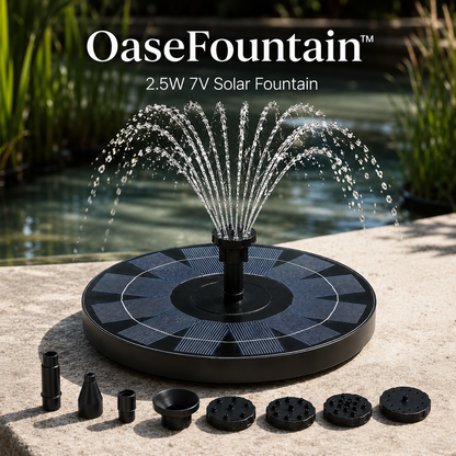 OaseFountain™ Solar Draadloze Fontein (1 + 1 Gratis)