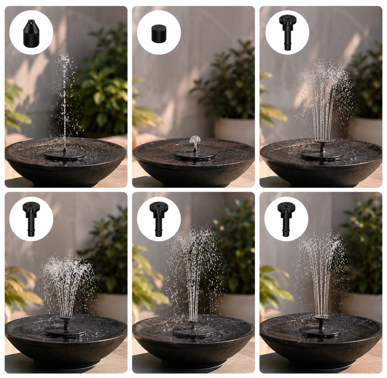 OaseFountain™ Solar Draadloze Fontein (1 + 1 Gratis)