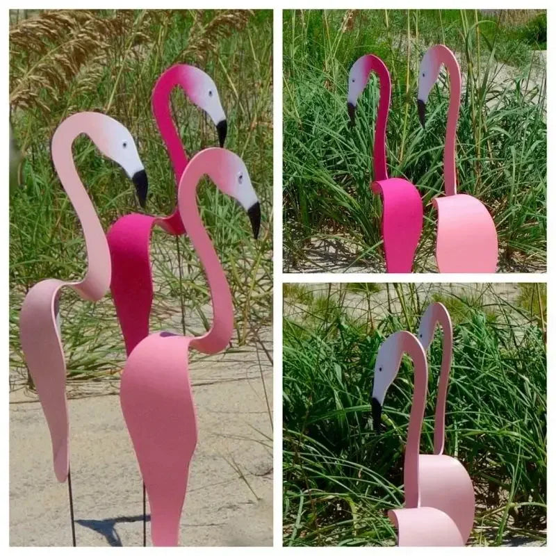 SwingFlamingo™ Geef je tuin een vrolijke tropische sfeer (Set van 2)