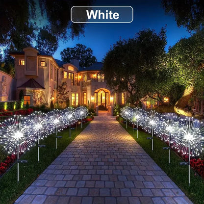Magische Vuurwerk Tuinlampen (2-pack)