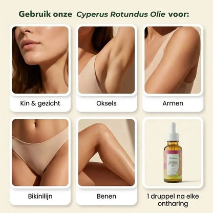 Anti haargroei olie - Effectiever dan laseren!