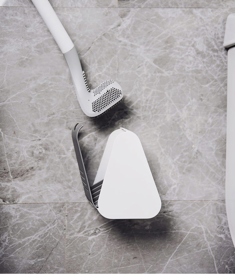 FlexClean - Flexibele Toiletborstel Met Houder