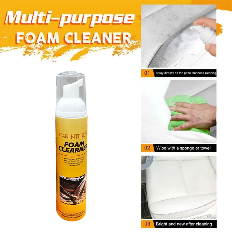 FoamAway™ - Stop met schrobben. Spray, wacht 30 seconden, veeg