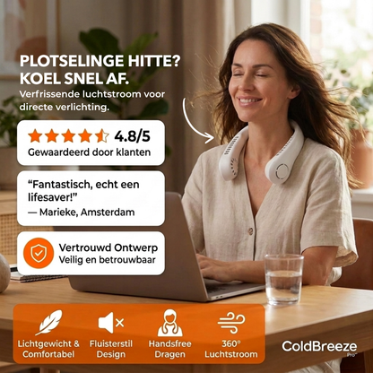 ColdBreeze Pro™ - Viral Nekventilator Voor Onderweg