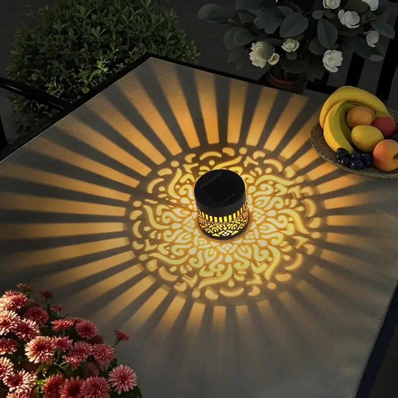 Magische Solar Mandala Tuinlamp (2-Pack)
