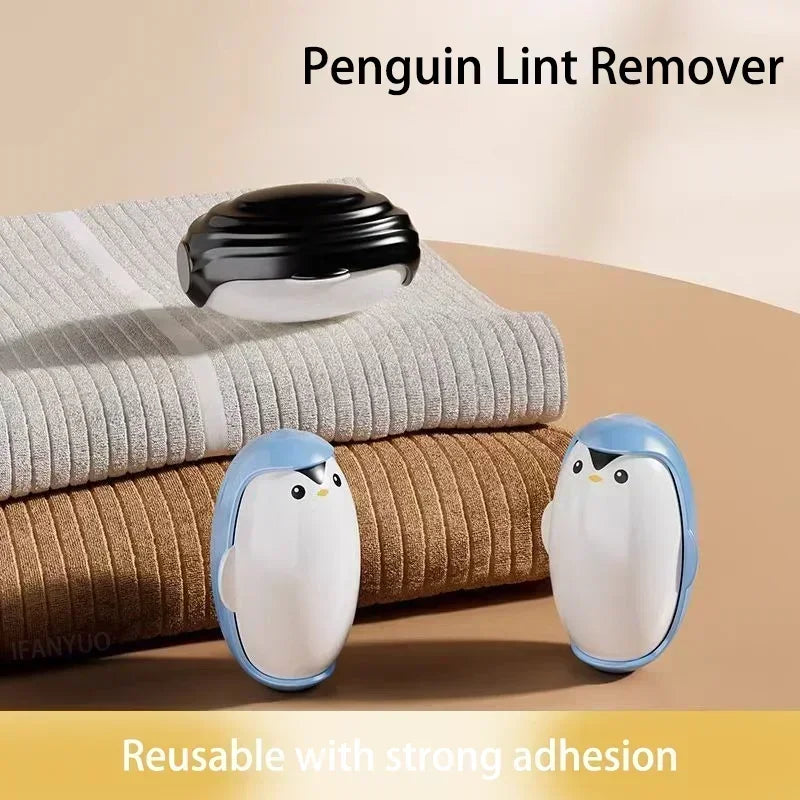 Pinguïn Pluizenroller Herbruikbaar