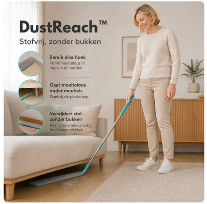 DustReach™ Stofborstel - Bereikt elke hoek zonder te bukken