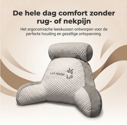 Loungy Kussen - Ergonomisch Design Verminder Rugpijn