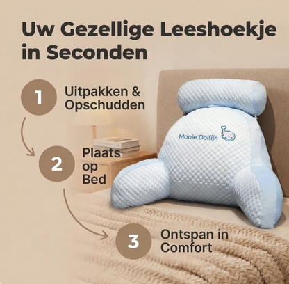 Loungy Kussen - Ergonomisch Design Verminder Rugpijn