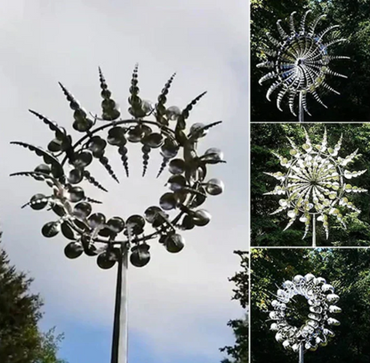 De magische windmolen die je tuin laat dansen