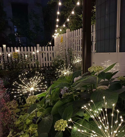 Magische Vuurwerk Tuinlampen (2-pack)
