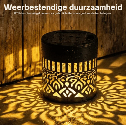Magische Solar Mandala Tuinlamp (2-Pack)