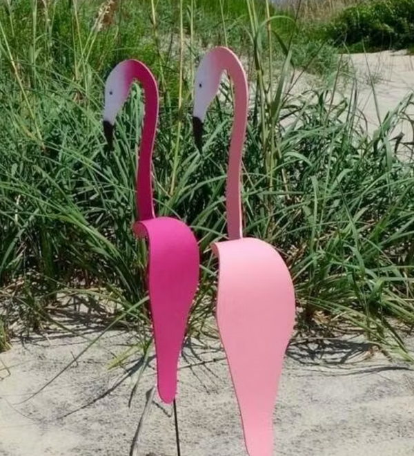 Dansende Flamingo Tuin Kunst
