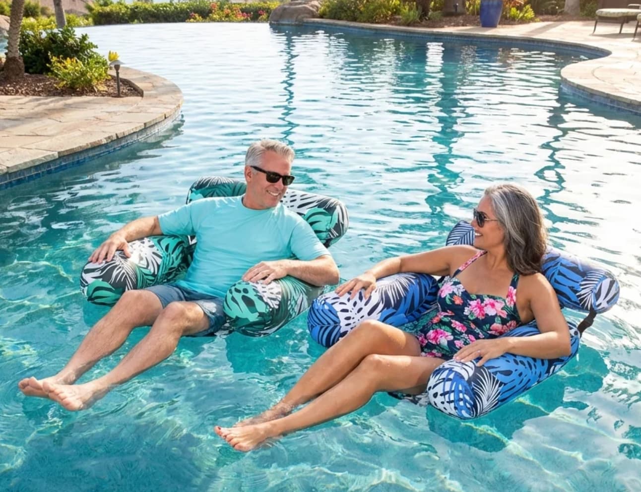 AquaHangmat™  - de drijvende loungestoel