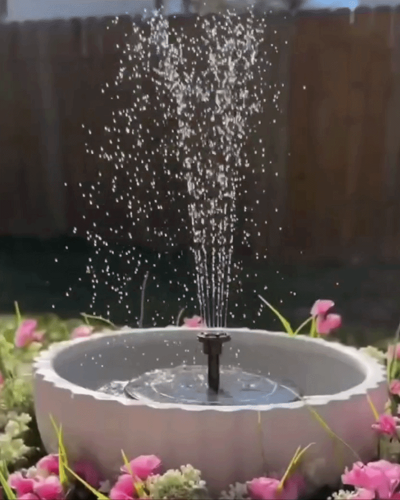 OaseFountain™ Solar Draadloze Fontein (1 + 1 Gratis)