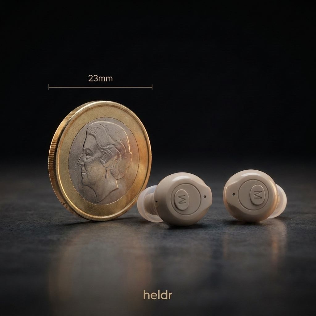 Heldr - Discreet Gehoorapparaat zonder Recept