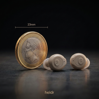 Heldr - Discreet Gehoorapparaat zonder Recept
