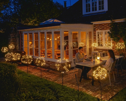 Magische Vuurwerk Tuinlampen (2-pack)
