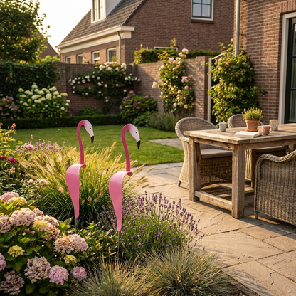SwingFlamingo™ Geef je tuin een vrolijke tropische sfeer (Set van 2)