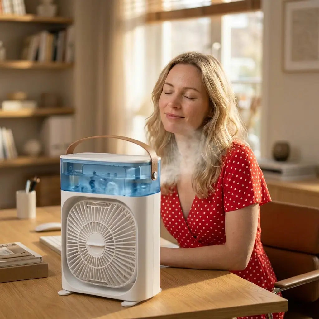 Ultra ColdBreeze™ -  Draagbare Mist-ventilator